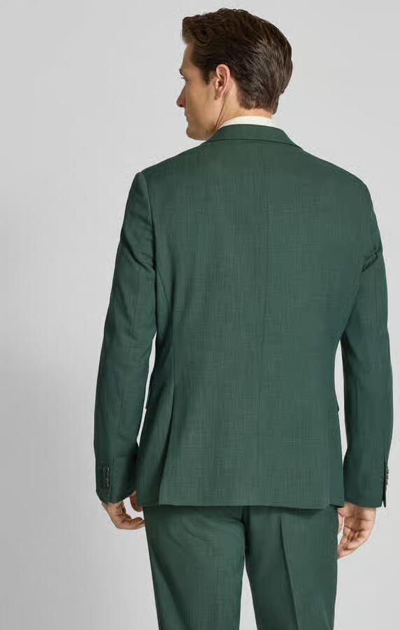 MCNEAL Slim fit 2-knoopscolbert met viscosegehalte - Foto 2