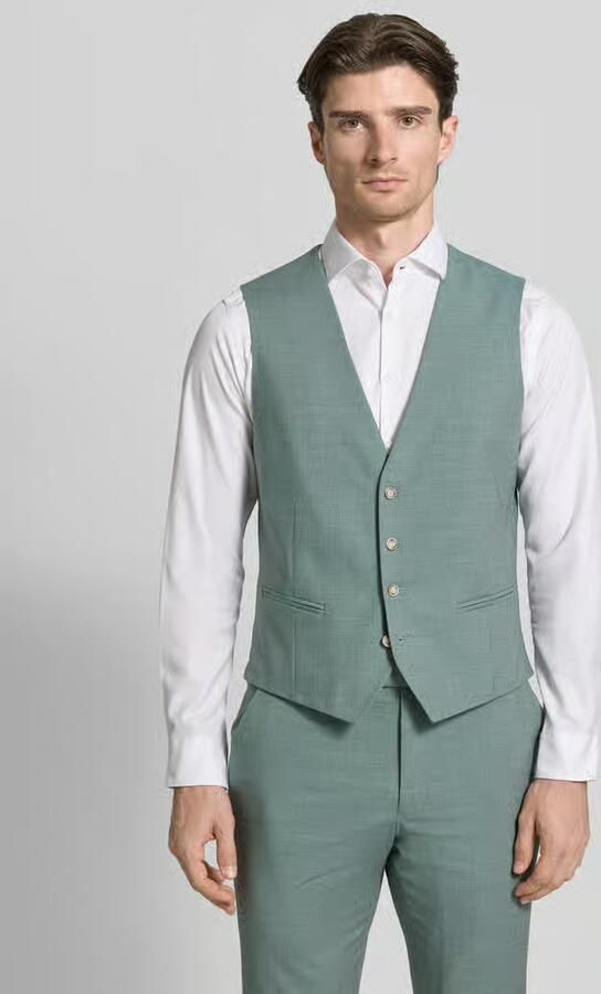 MCNEAL Gilet met knoopsluiting en paspelzakken - Foto 3