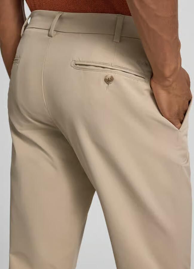 MCNEAL slim fit broek met achterzakken