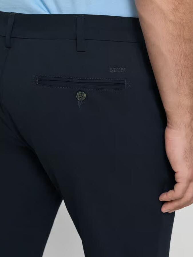 MCNEAL slim fit broek met achterzakken