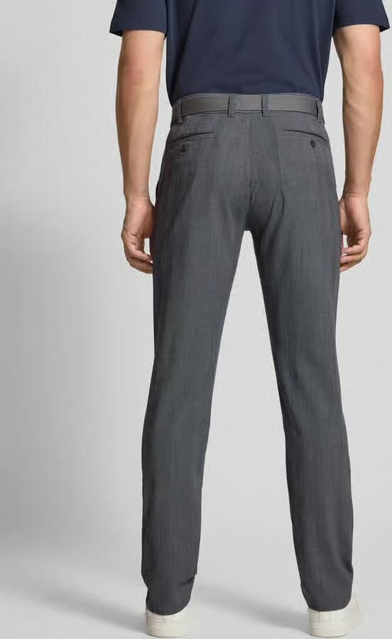 MCNEAL Slim fit broek met riem