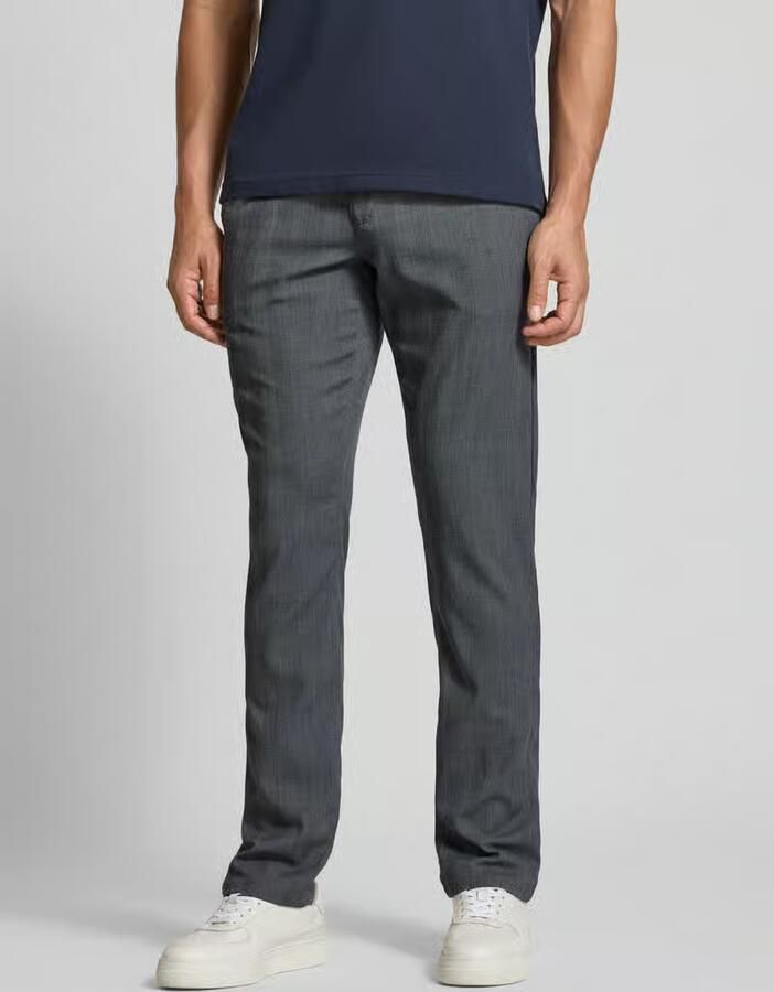 MCNEAL Slim fit broek met riem - Foto 2