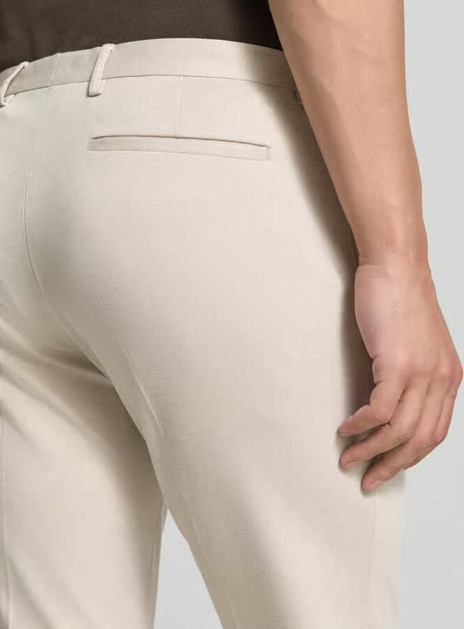 MCNEAL slim fit broek van viscosemix model 'Harold'