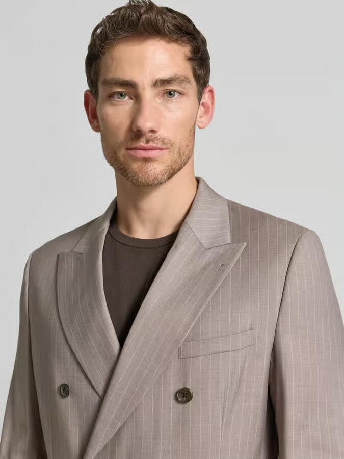 MCNEAL slim fit colbert met klepzakken