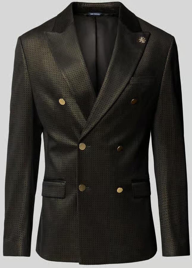 MCNEAL Slim fit colbert met klepzakken