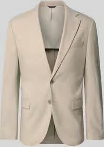 MCNEAL slim fit colbert in flanellook