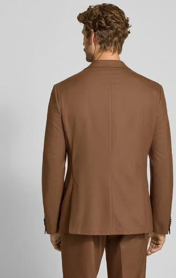 MCNEAL slim fit colbert in flanellook