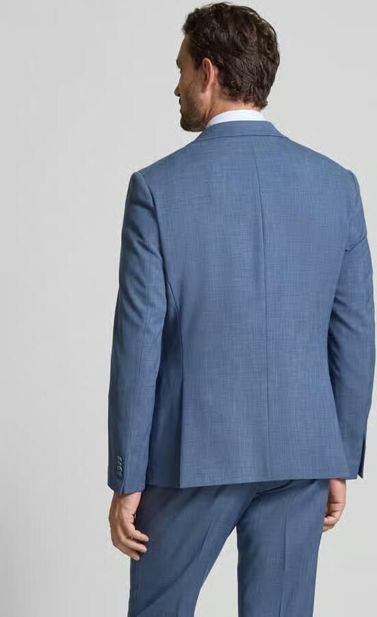 MCNEAL Slim fit colbert met paspelzak op de borst