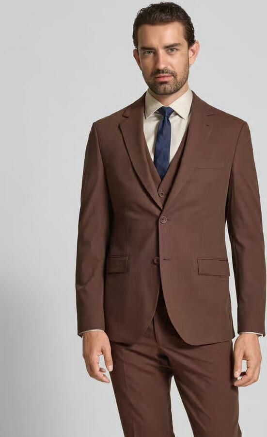 MCNEAL Slim fit colbert met viscose en reverskraag - Foto 2