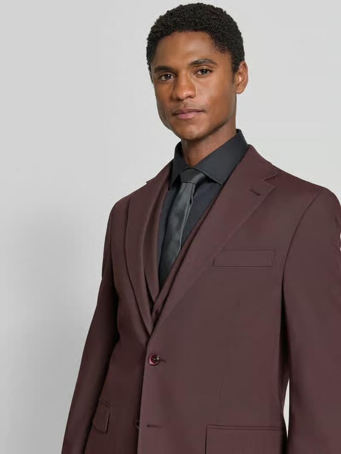 MCNEAL slim fit colbert met viscose