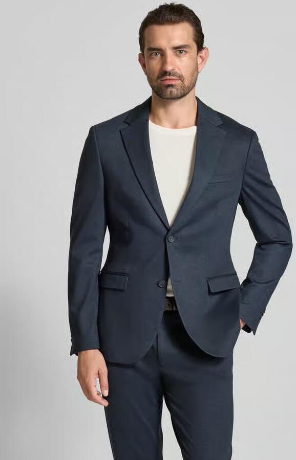 MCNEAL Slim fit colbert met viscose - Foto 2