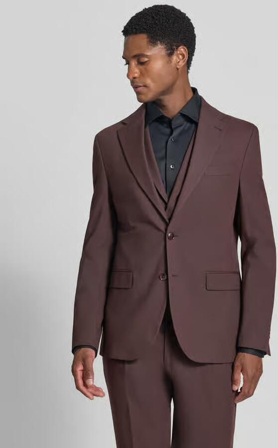 MCNEAL slim fit colbert met viscose - Foto 2