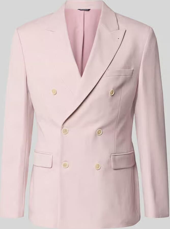 MCNEAL Slim fit colbertjas met reverskraag