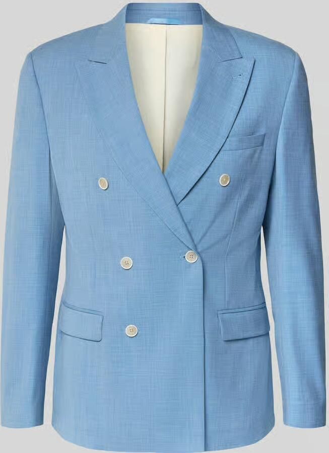 MCNEAL Slim fit colbertjas met reverskraag
