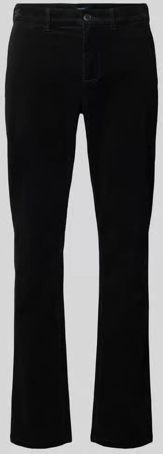 MCNEAL Slim fit corduroy broek met achterzakken