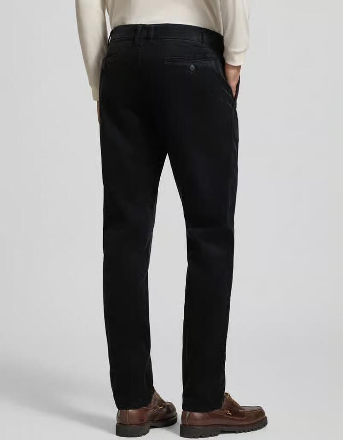 MCNEAL Slim fit corduroy broek met achterzakken - Foto 2