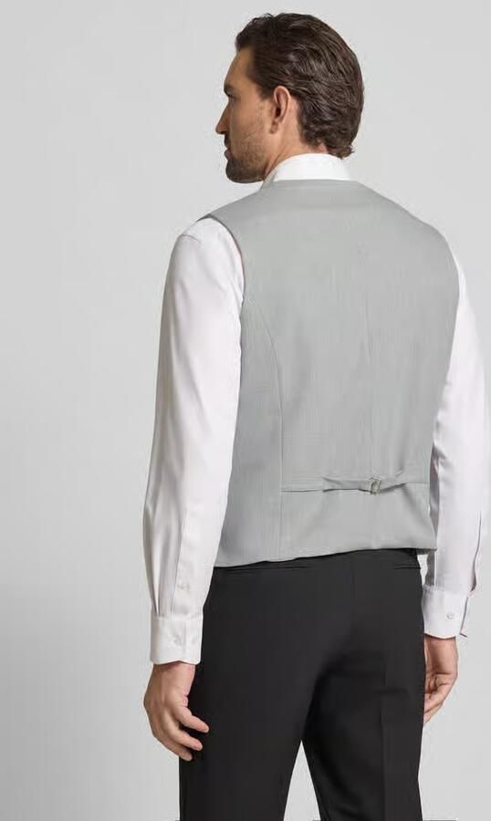 MCNEAL Slim fit gilet met all-over motief - Foto 3