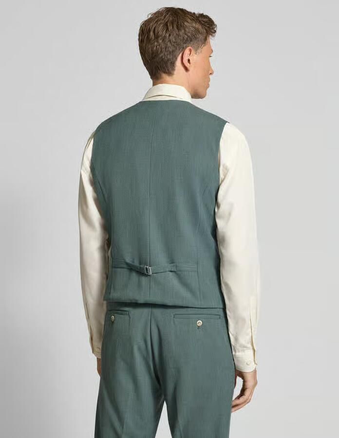 MCNEAL Slim fit gilet met all-over motief