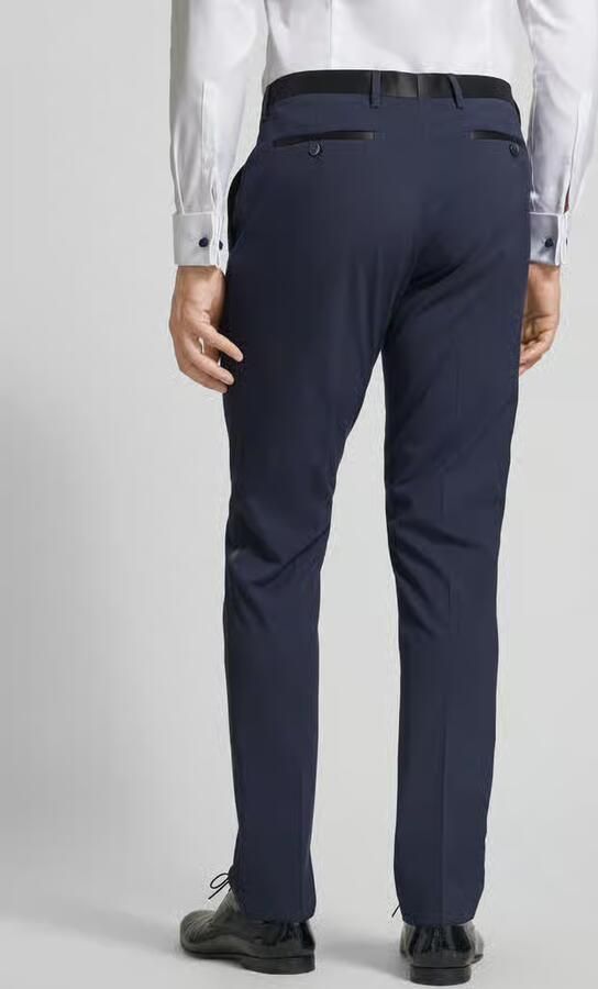 MCNEAL Slim fit pantalon met achterzakken