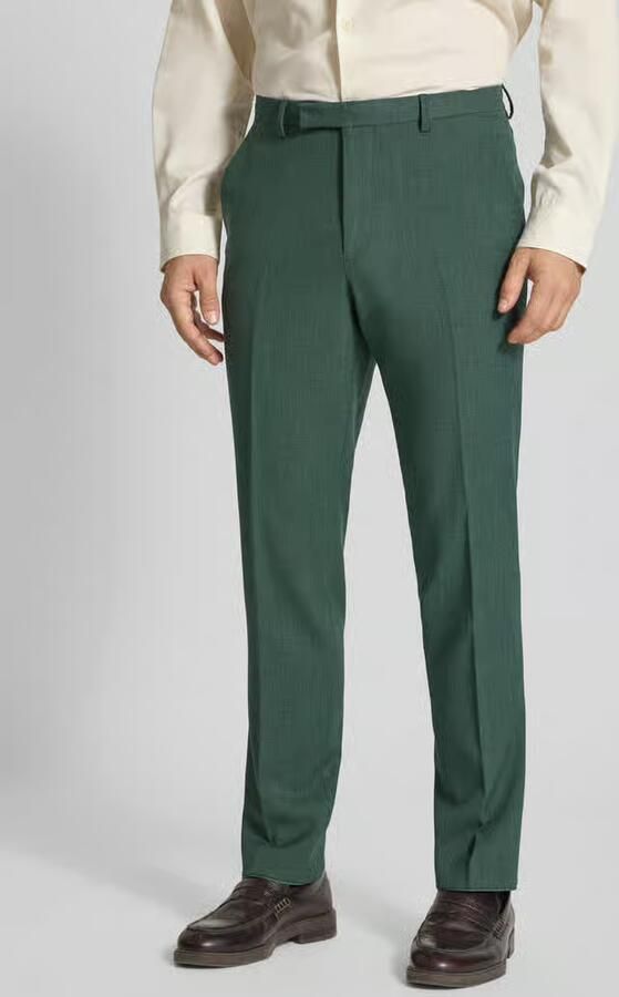 MCNEAL Slim fit pantalon met persplooien - Foto 3