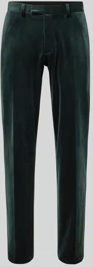 MCNEAL Slim fit stoffen broek van fluweel - Foto 2
