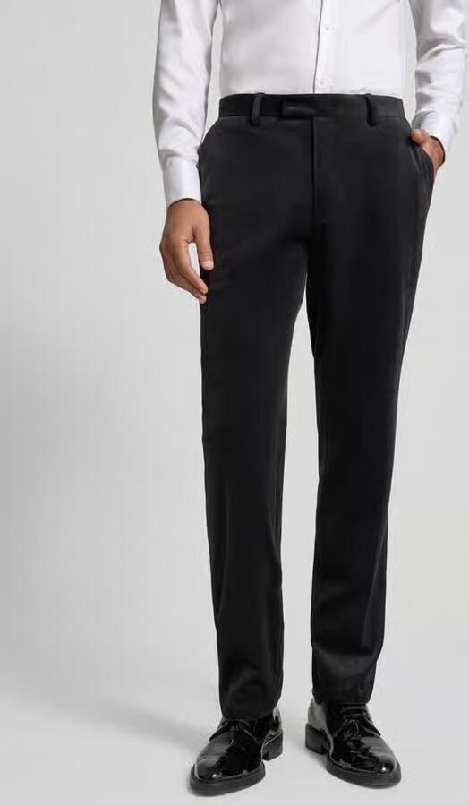 MCNEAL Slim fit stoffen broek van fluweel - Foto 3