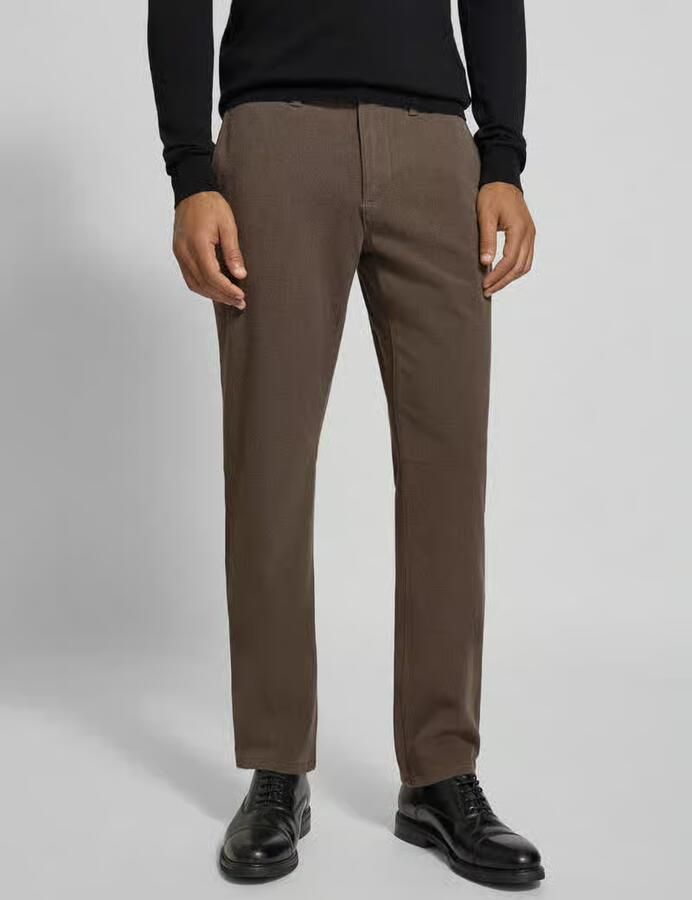 MCNEAL slim fit stoffen broek met achterzakken - Foto 2