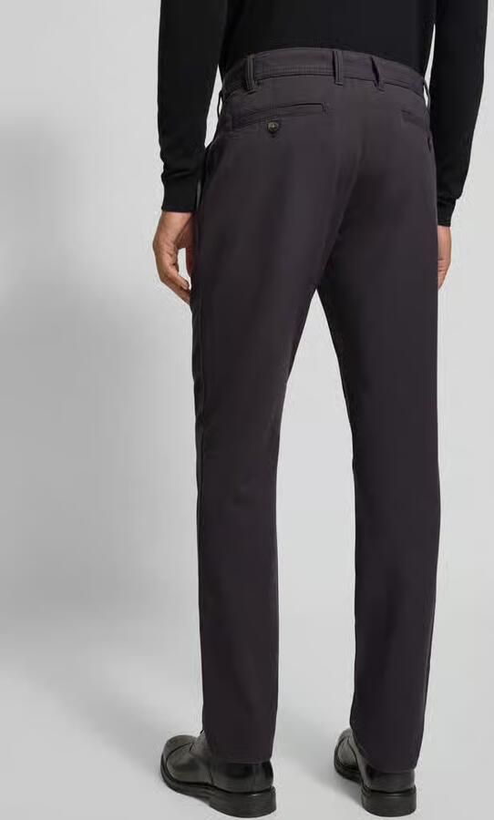 MCNEAL Slim fit stoffen broek met achterzakken