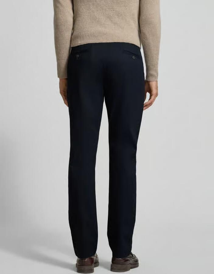 MCNEAL Slim fit stoffen broek met achterzakken
