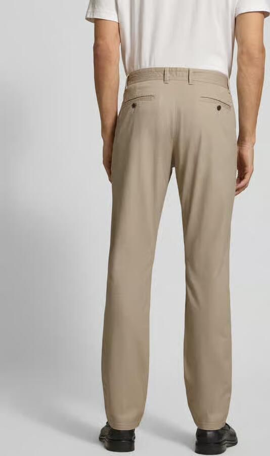 MCNEAL Slim fit stoffen broek met achterzakken