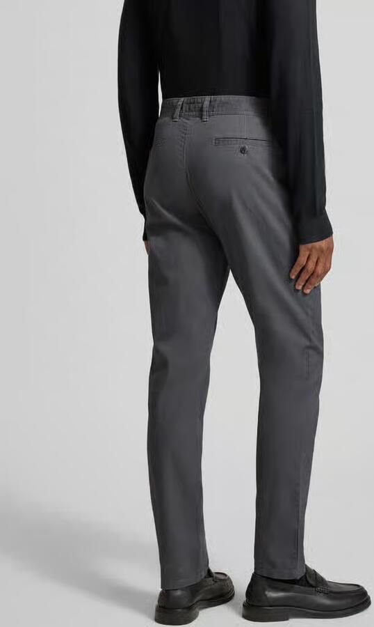 MCNEAL Slim fit stoffen broek met achterzakken