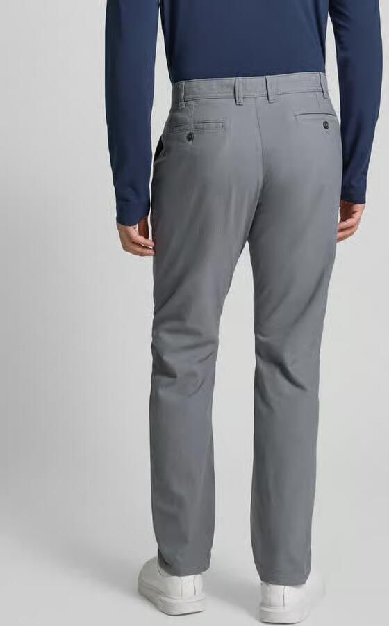 MCNEAL Slim fit stoffen broek met achterzakken