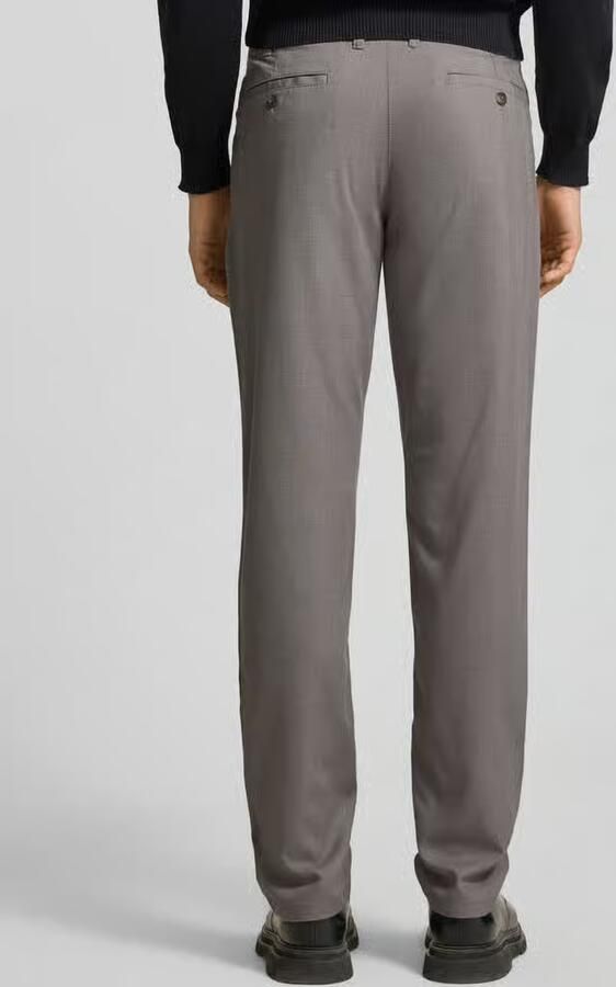 MCNEAL Slim fit stoffen broek met Franse steekzakken