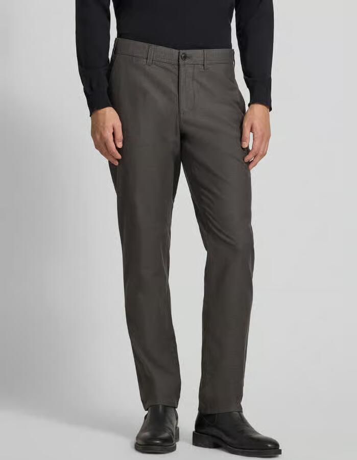 MCNEAL Slim fit stoffen broek met Franse steekzakken - Foto 3