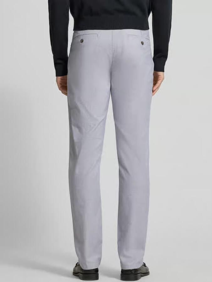 MCNEAL Slim fit stoffen broek met Franse steekzakken - Foto 3