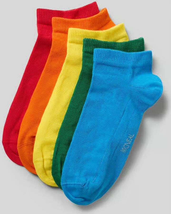 MCNEAL Sneakersokken van katoenmix in een set van 5 stuks
