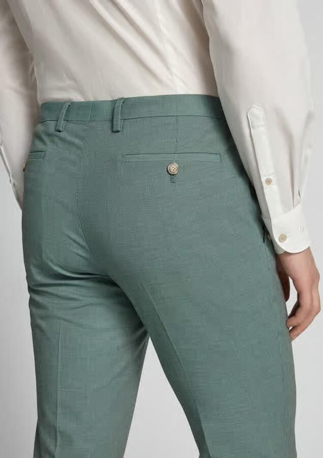 MCNEAL Stoffen broek met Franse steekzakken
