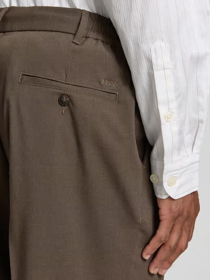 MCNEAL straight fit broek met viscose