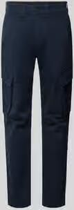 MCNEAL straight fit cargobroek van katoenmix