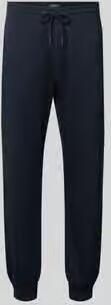 MCNEAL straight fit joggingbroek van katoenmix