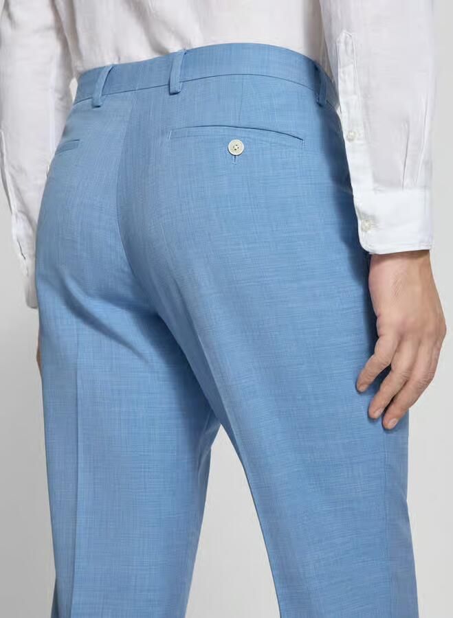 MCNEAL Straight fit Pantalon met persplooien