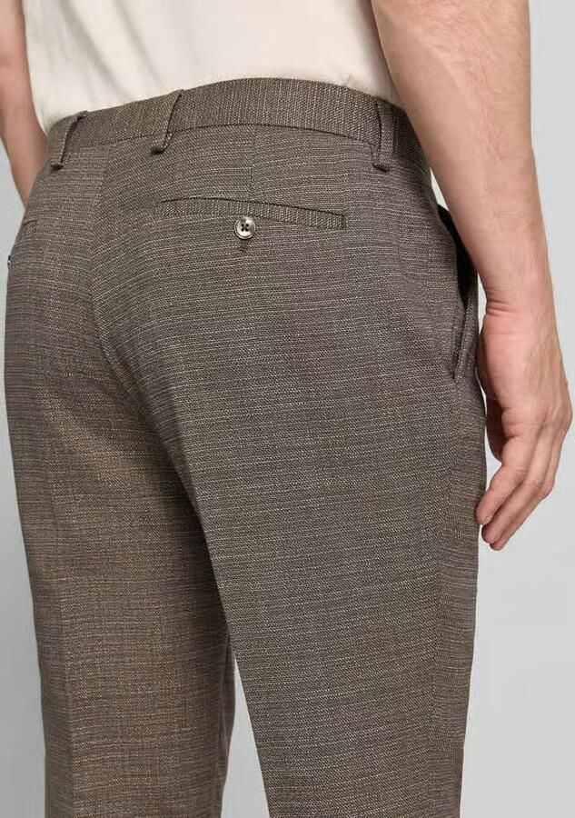 MCNEAL slim fit pantalon met viscose
