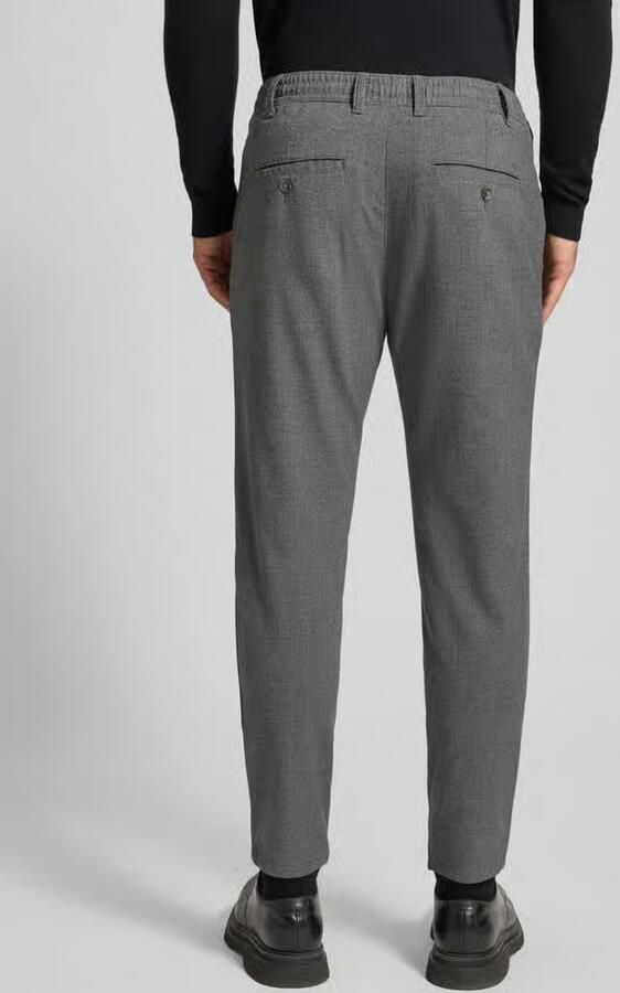 MCNEAL Straight fit stoffen broek met viscose