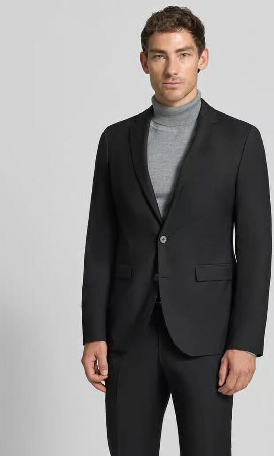 MCNEAL 2-knoops colbert met paspelzakken op de borst en viscose - Foto 5