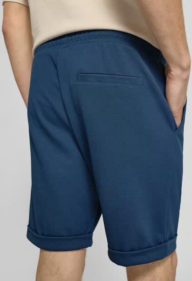 MCNEAL Sweatshorts met elastische band en achterzak