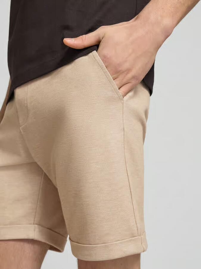 MCNEAL Sweatshorts met elastische band en achterzak