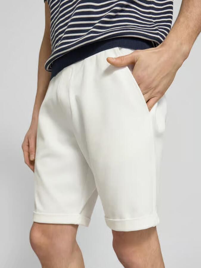 MCNEAL Sweatshorts met elastische band en achterzak