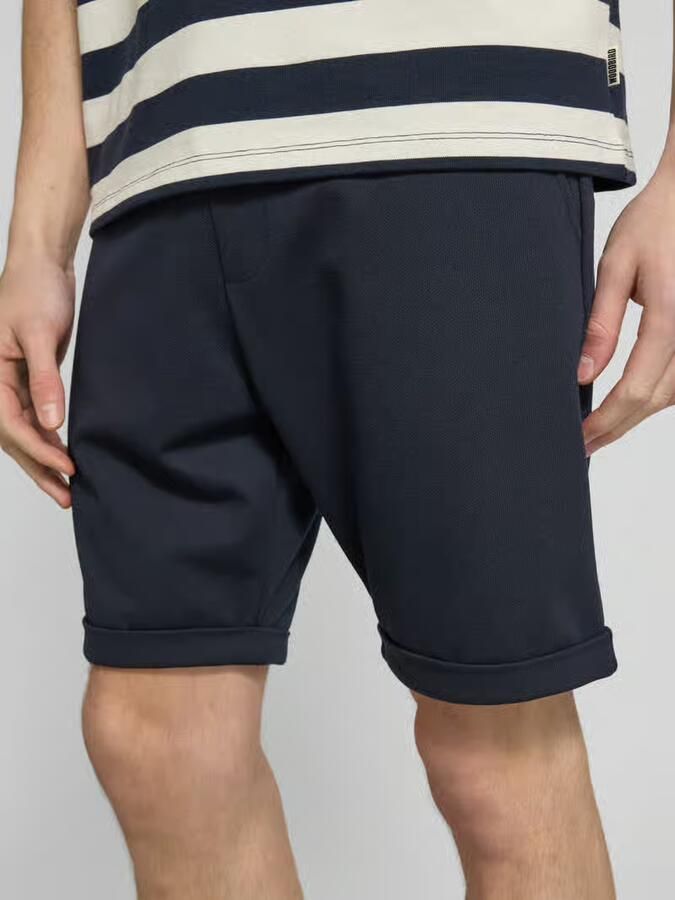 MCNEAL Sweatshorts met elastische band en achterzak