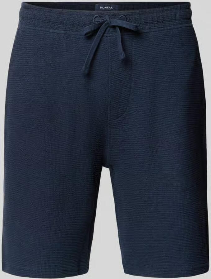 MCNEAL Sweatshorts met elastische band - Foto 2