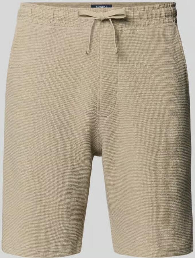 MCNEAL Sweatshorts met elastische band - Foto 2